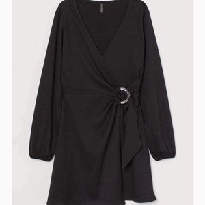 *3for30* H&M - Black wrap dress - Size XL .